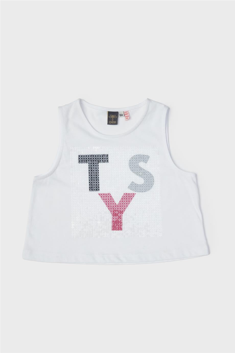 Girl White Undershirt - BgStore