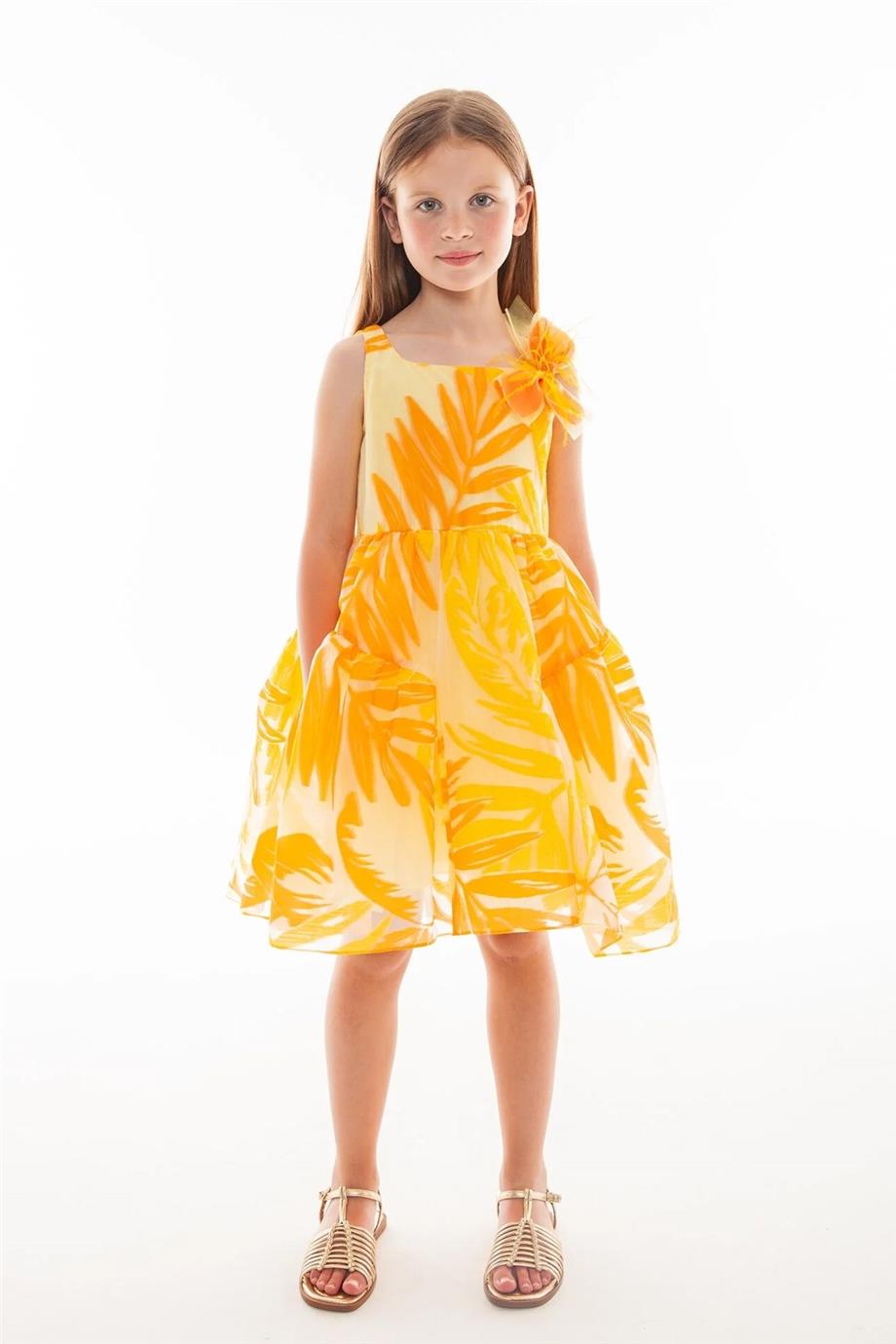 Girl Yellow Dress - BgStore